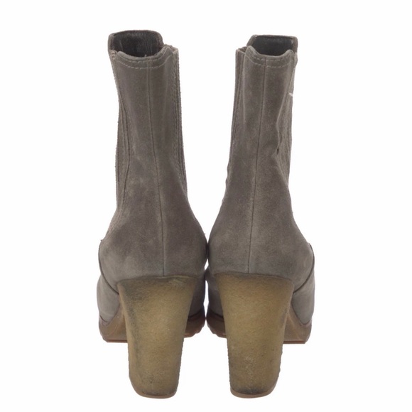 Prada Suede Ankle Boots - Picture 3 of 4